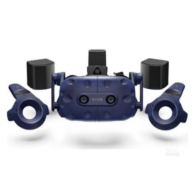 HTC VIVE Pro Full Kit 2.0专业版VR眼镜套装 动作捕捉3D眼镜体感游戏机图1