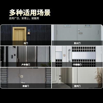 防盗门密码锁家用一握开指纹锁智能门锁通用型门禁锁蓝牙远程开锁图4