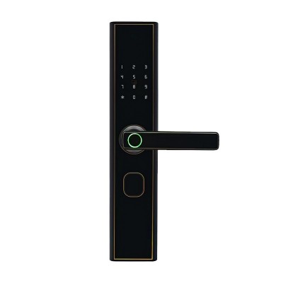防盗门密码锁家用一握开指纹锁智能门锁通用型门禁锁蓝牙远程开锁图5