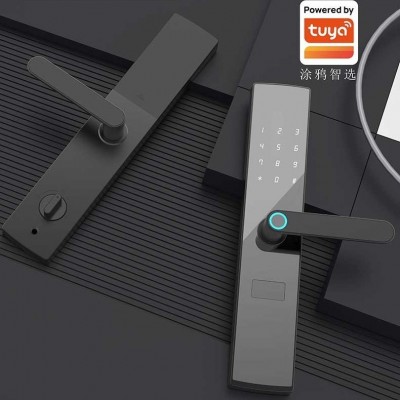 铝合金通通智能锁家用门锁公寓锁酒店刷卡锁民宿电子锁房东蓝牙锁图5