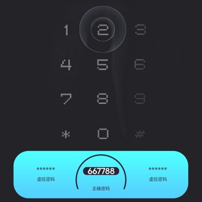 指纹密木门家用智能门通通锁ttlock电子锁tuya涂鸦锁密码锁工厂图2
