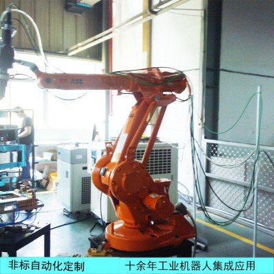 火焰焊点焊机械手 检测上下料机器人自动化 工业设备工装夹具集成图1