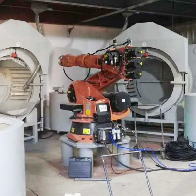铸造沾浆淋砂机器人铸造自动化工业机器人六轴关节机器人图3