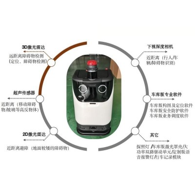 扫地机器人工厂商用智能清洁机器人电动自清洁洗地机器人洗拖一体图2