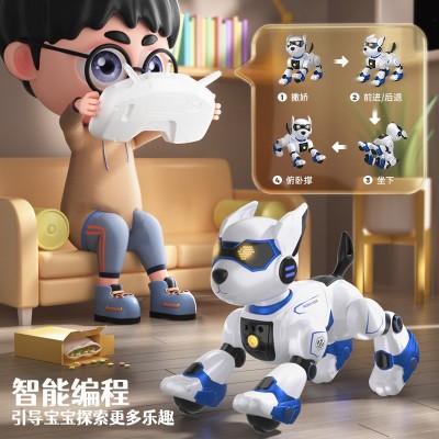 JJRC新款智能语音手势互动机器狗 儿童益智早教遥控玩具电子宠物图4