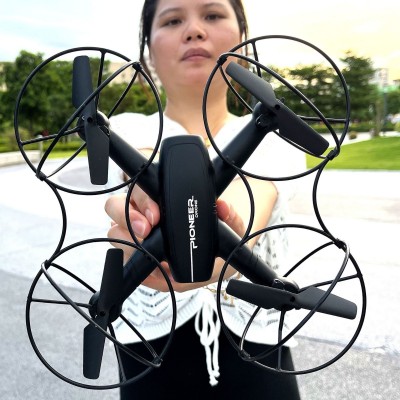 跨境保护罩无人机飞行器遥控飞机儿童创意礼品耐摔玩具四轴drone图3