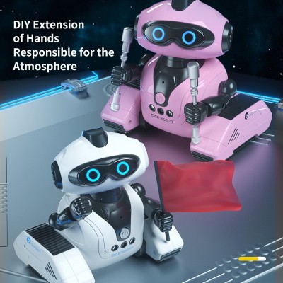 跨境JJRC智能遥控电动编程机器人 儿童早教跳舞DIY玩具机器人模型图2