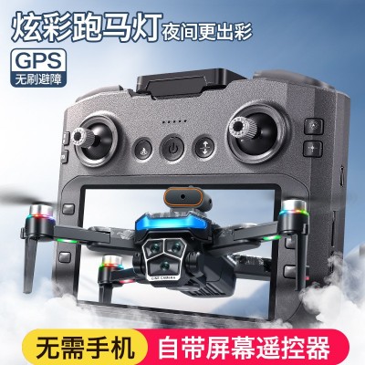 跨境GPS无人机A14无刷4.5寸带屏控避障光流智能高清航拍遥控飞机图3