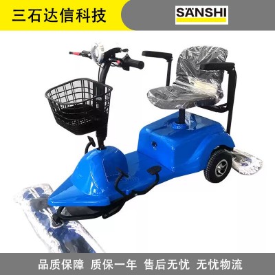日普尘推车三轮车电动车拖地车酒店家政医院展厅车间机场开荒保洁
