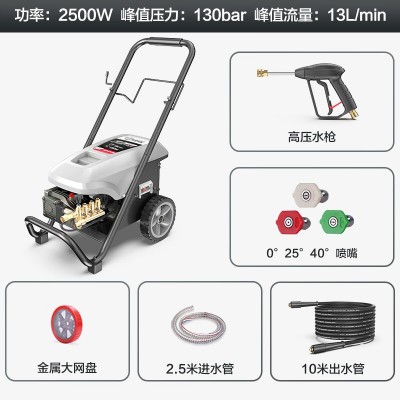 绿霸高压洗车机清洗机猎豹C16BG高压水枪洗车店物业工厂清洗图2