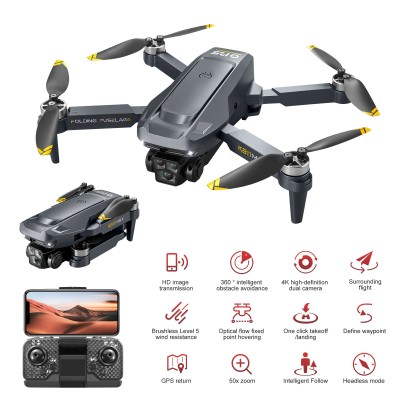 K811 MAX无人机GPS定位4K HD高清航拍四轴飞行器避障空拍机Drones图2