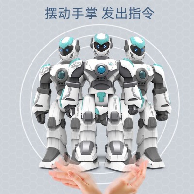 JJRC手势感应智能编程机器人 英文版儿童玩具语音对话遥控机器人图2