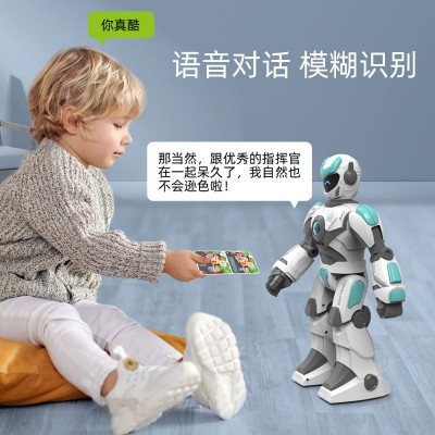 JJRC手势感应智能编程机器人 英文版儿童玩具语音对话遥控机器人图3