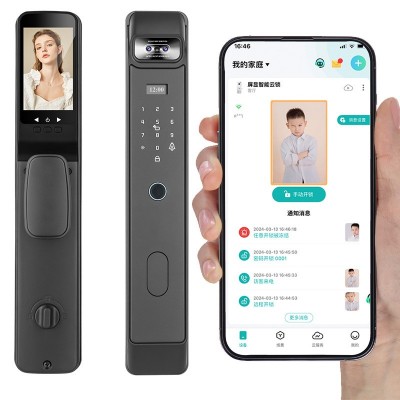 西傲智能科技指纹锁人脸识别指纹锁智能门锁电子锁远程开锁密码锁图2