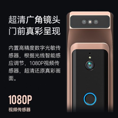 通通锁全自动智能锁指纹锁人脸识别可视指纹解锁智能猫眼TTLOCK图3