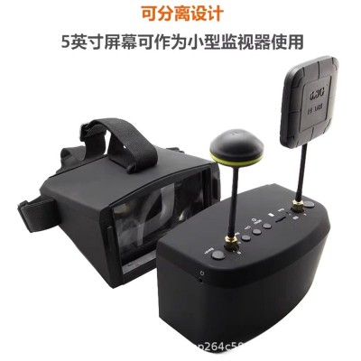 穿越机视频眼镜显示屏5.8G视频接收机带DVR录制带平板天线LS800D图3
