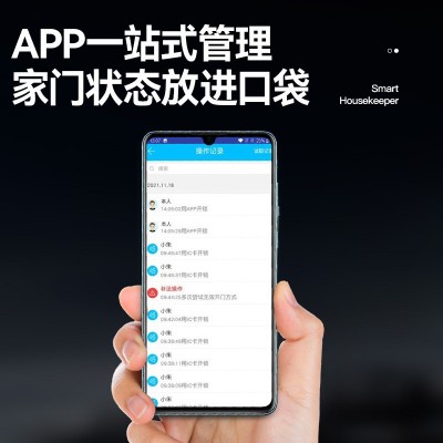 【新专用】BECK博克指纹锁室内门电子智能门锁密码锁房间木门卧室