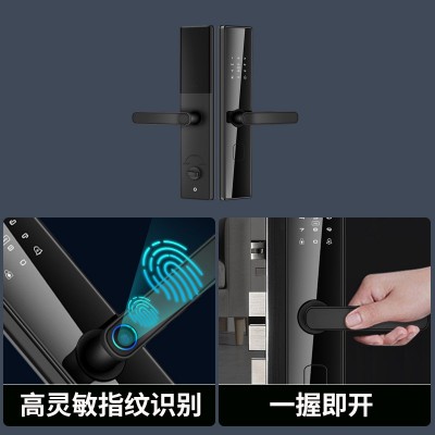 智能锁指纹锁家用电子锁酒店锁智能电子门锁刷卡锁密码锁厂家图3