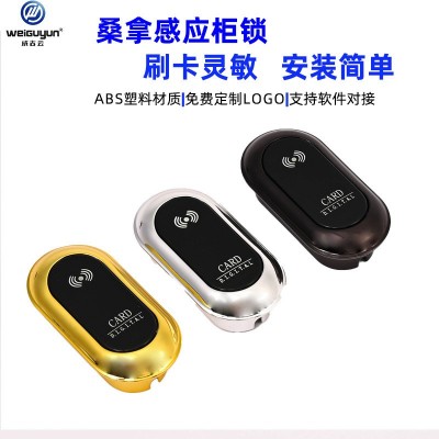 桑拿锁浴室更衣柜电子锁健身房台球杆储物柜洗浴柜子柜门I C感应锁图2