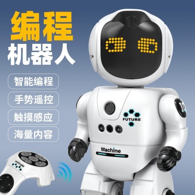 智能机器人遥控编程手势感应会说话行走可互动儿童早教机智能玩具图2