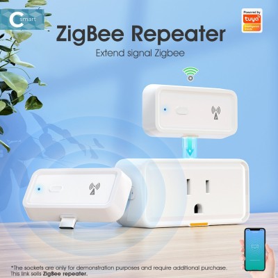 zigbee中继器新款跨境全屋网络覆盖信号增强放大器家用无线穿墙图2