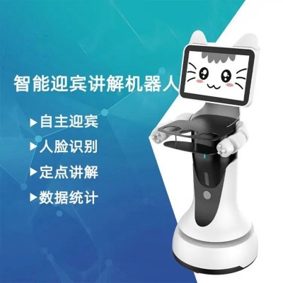 迎宾讲解接待 服务机器人 展厅服务大厅 语音交互 宣传导览商用     1套