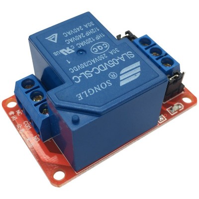 1路30A 继电器模块 5V12V24V带光耦隔离高低电平触发PLC工业控制图5