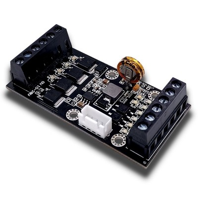 PLC工控板国产PLC模块FX1N-10MT模拟量输入模拟量输出带导轨3个图5