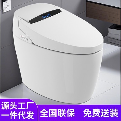轻智能马桶家用全自动一体电动翻盖潮州卫浴卫生间洗屁股坐便器图1