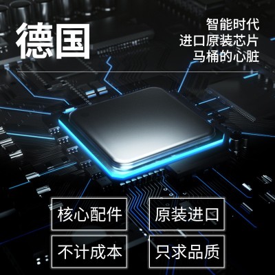 轻智能马桶家用全自动一体电动翻盖潮州卫浴卫生间洗屁股坐便器图4