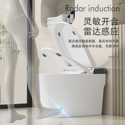 新款轻智能马桶家用全自动加热虹吸式卫生间坐便器酒店工程马桶图2