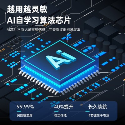 ODM指纹锁一握开智能锁定制家用入户门锁电子密码锁批发防盗锁OEM图5