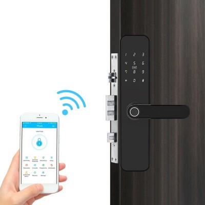 TTLOCK通通锁Tuya涂鸦亚马逊跨境外贸28国语言美标智能指纹密码锁图4