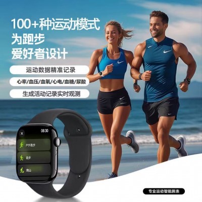 新款华强北手表S10双支付蓝牙通话运动心率watch10电子智能手表图3