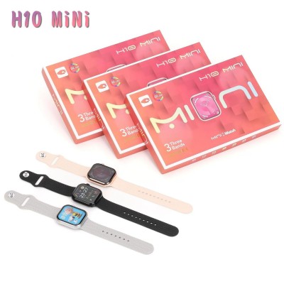 源头工厂H10 Mini智能手表S9三表带套盒蓝牙通话心率血氧运动手环图2