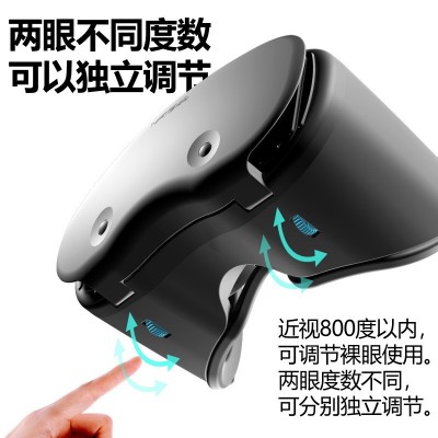 VRGProx7新款VR眼镜手机专用虚拟现实3D眼镜元宇宙配礼品一件代发图4