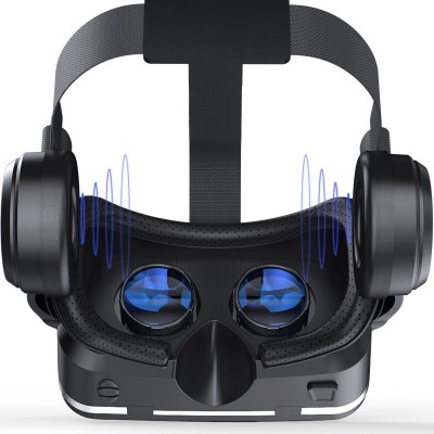 新款头戴式3D虚拟现实vr眼镜游戏头盔跨境优选AI眼镜工厂图3