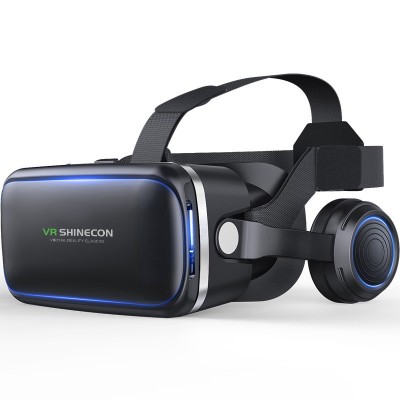 新款头戴式3D虚拟现实vr眼镜游戏头盔跨境优选AI眼镜工厂