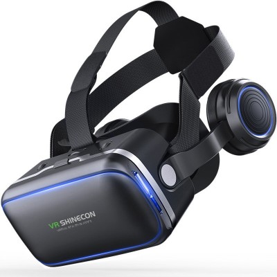 新款头戴式3D虚拟现实vr眼镜游戏头盔跨境优选AI眼镜工厂图5