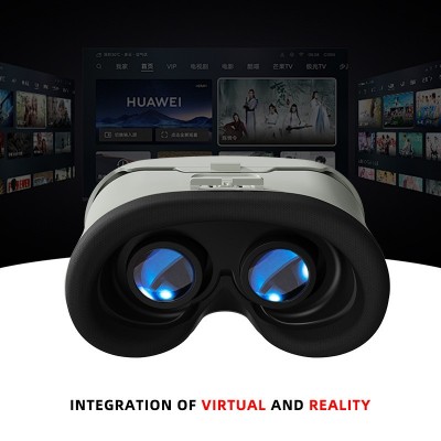 跨境新款VR眼镜头戴式一体机虚拟现实3D电影3d眼镜vr设备体验工厂图3