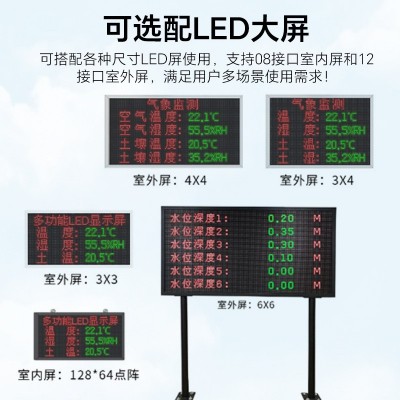 智慧农业室外自动气象站雨量小型环境监测站大棚土壤温 湿度检测仪图4
