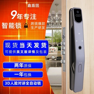 涂鸦智能锁人脸识别指纹锁密码锁门可视智能门锁 指纹锁c级芯锁图1