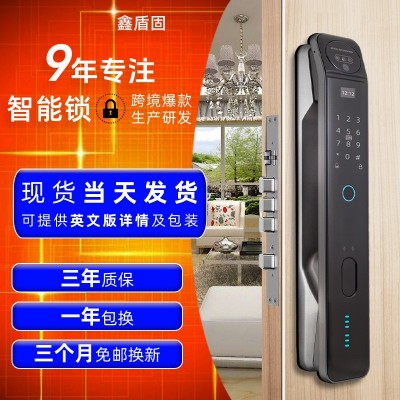 涂鸦指纹锁全自动人脸识别智能锁防盗入户门密码锁指纹锁c级芯锁图2