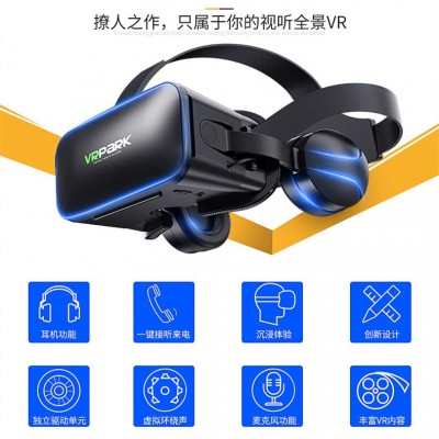 头戴式虚拟现实手机3D全景电影游戏高清版VR眼镜厂家现货批发图2