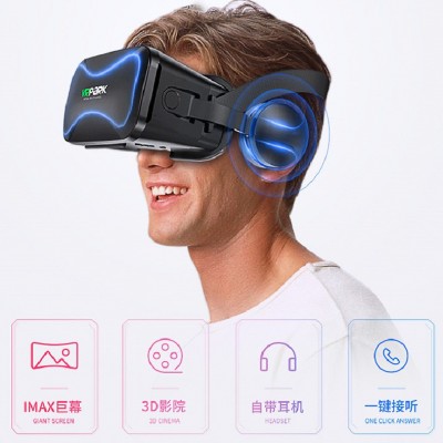 新款虚拟现实头戴式vr眼镜一体机手机专用3D电影游戏头盔厂家批发图3