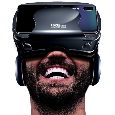 跨境精选VRGPro VR眼镜蓝光护眼新款大耳机手机虚拟现实头盔3D VR图4