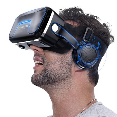 跨境精选批发虚拟现实vr眼镜元宇宙头盔shinecon G04EA升级版3d眼图4
