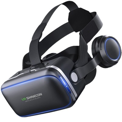 跨境精选VR SHINECON千幻6代G04E耳机版手机3D虚拟现实头盔VR眼镜图5