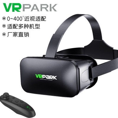 新款VRPARK眼镜体感头盔跨境BOX体感3d虚拟游戏手机全代发VR眼镜图1