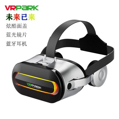 新款VRPARK眼镜一体机跨境VR无线高清电影智能头戴BOX工厂VR眼镜图1